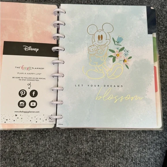 The Happy Planner Be Happy Mickey Mouse box set NWOT - Picture 9 of 16